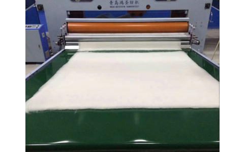 無紡布設(shè)備生產(chǎn)過程